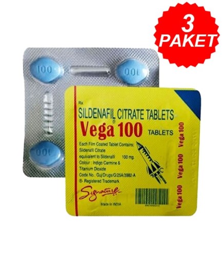 Vega 100 mg Sildenafil 3 Paket